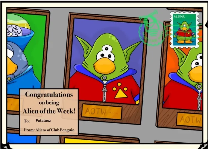 Background blur for Alien Of The Week: Potatoez!