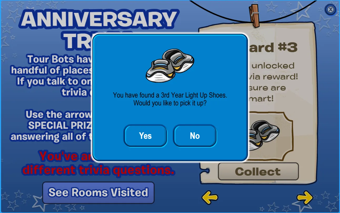 3rd Year Light Up Shoes